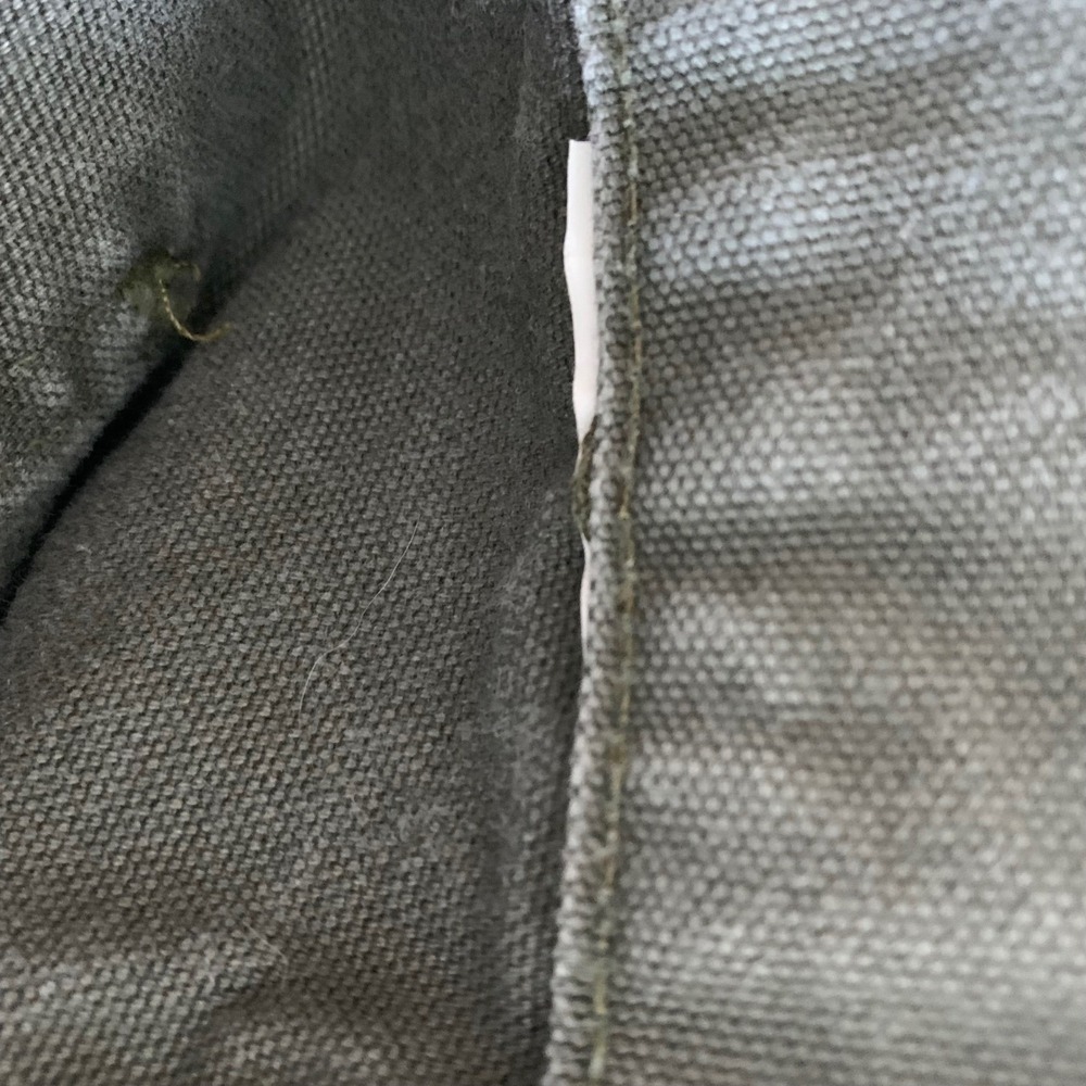 Carhartt Duck Canvas Carpenter Pants Mens 36x33 Green Workwear Utility - Picture 14 of 16